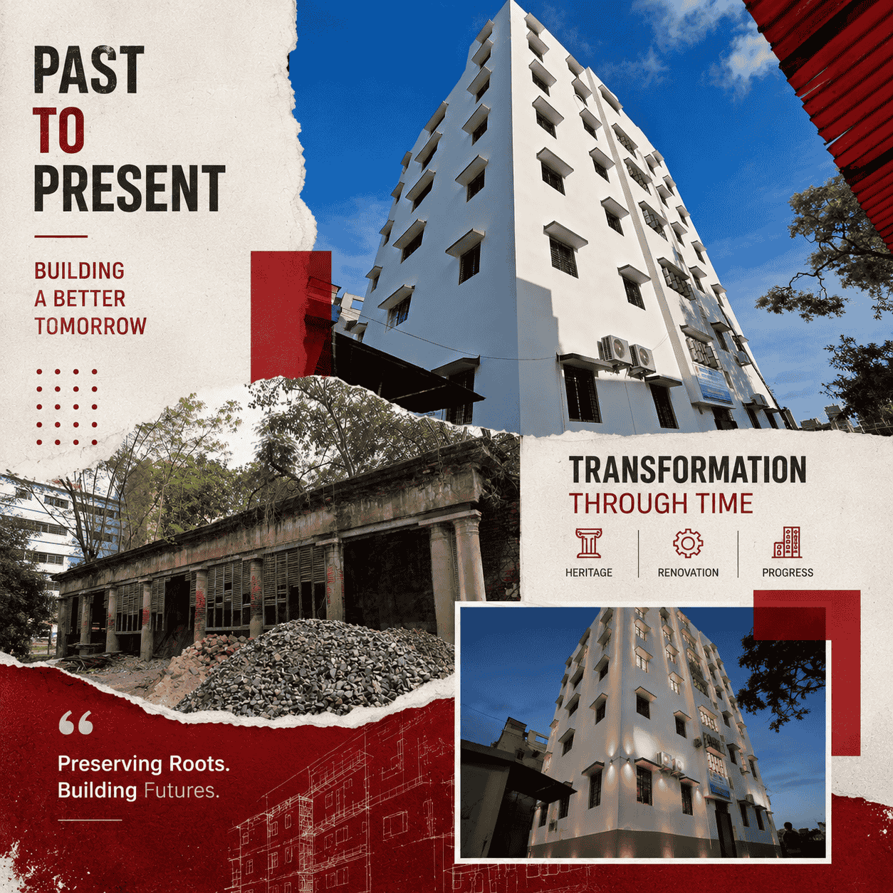Rebecca Belilious Charitable Dispensary through the years